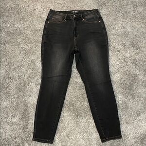 EC Judy Blue Skinny Fit Dark Indigo Wash Jeans - Size 14W
